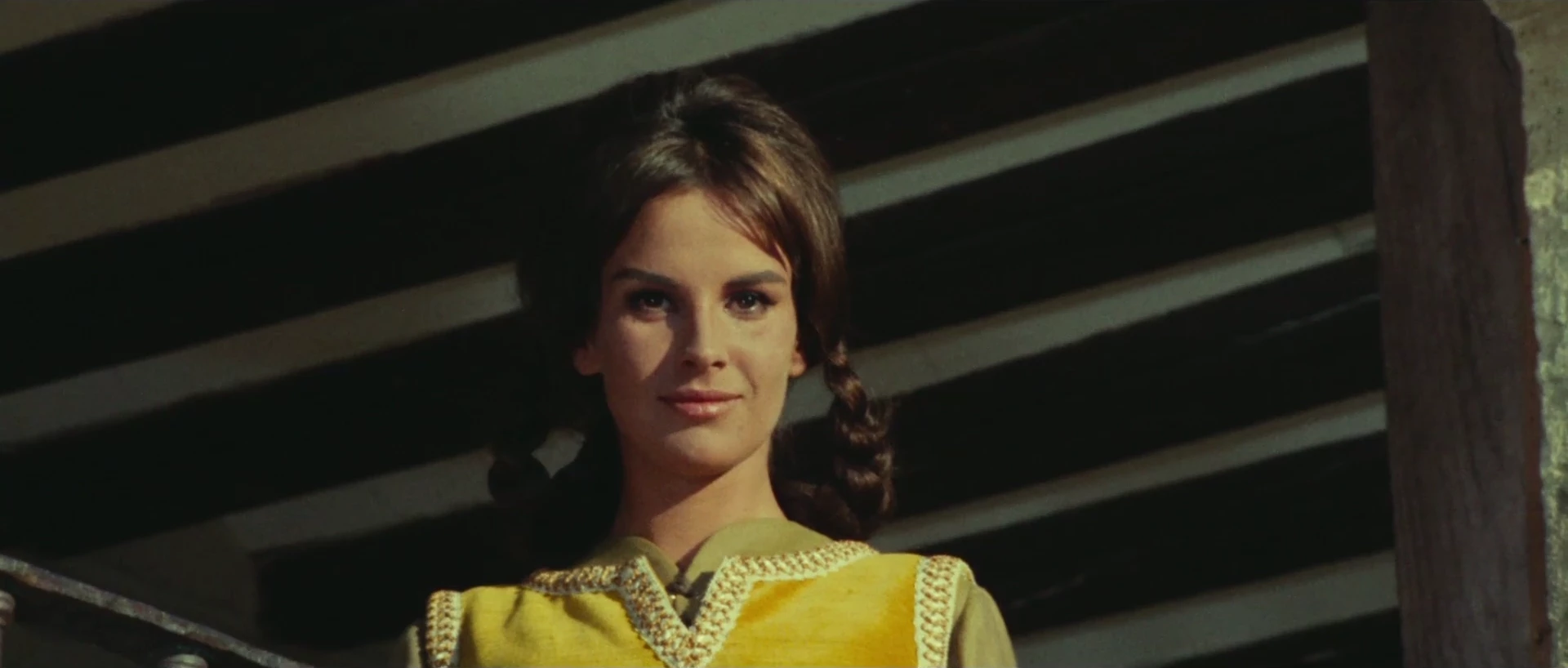 Her face.